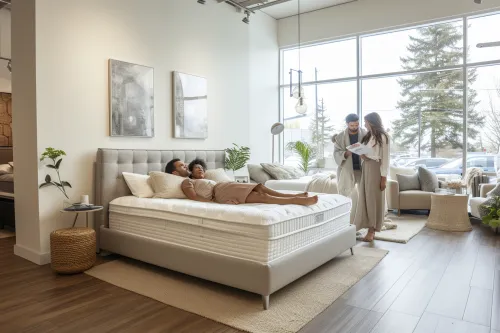 Découvrez des conseils pratiques pour tester et évaluer un matelas ergonomique lors de votre visite en magasin.