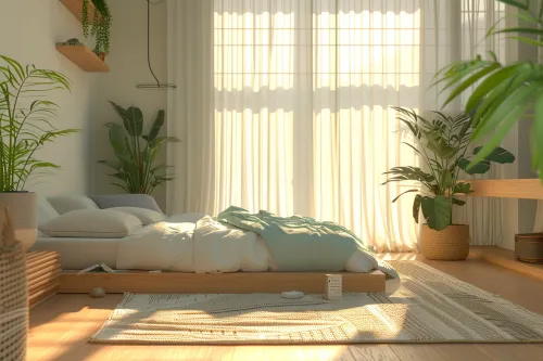 Aménagement d’un espace détente ergonomique, favorisant le repos et la relaxation dans un cadre optimal.