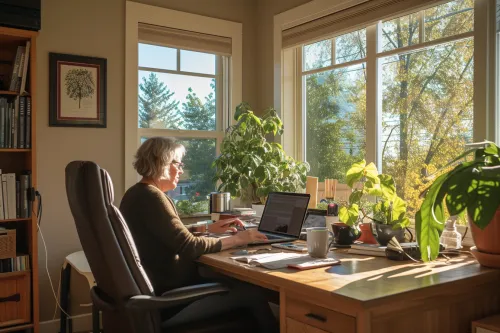 Un espace de travail bénéficiant d’une isolation phonique favorise la productivité dans un environnement calme.